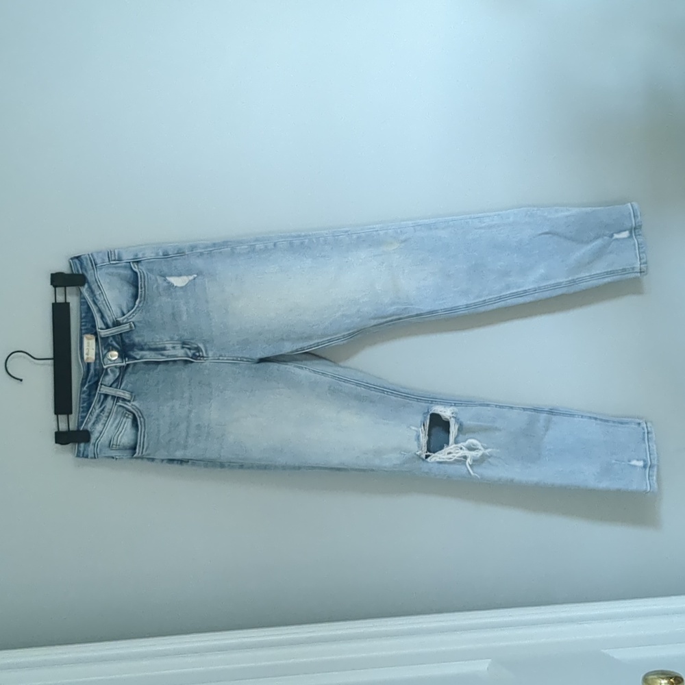 Altar'd State light wash distressed jeans